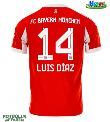 Bayern Munich Luis Diaz #14 Hemmatröja 2025-26 Kortärmad